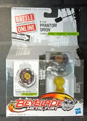 Beyblade Phantom Orion B-152 145ES Hasbro 2012 Metal Fury NEW SEALED • $72.58