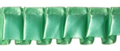 Box Pleated Satin Ribbon7/8 Inch Wide  Select Color/price Per Yard • $2.79