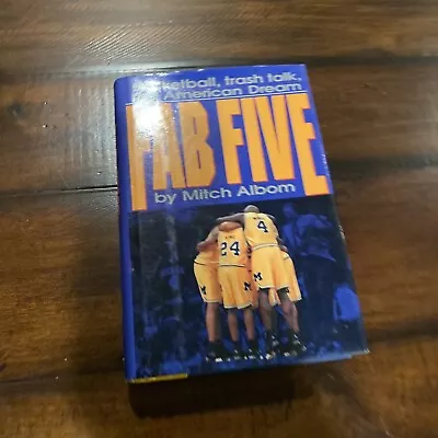 SIGNED The Fab Five By Mitch Albom 1st Ed/1st Print HC~Michigan Basketball • $33.99