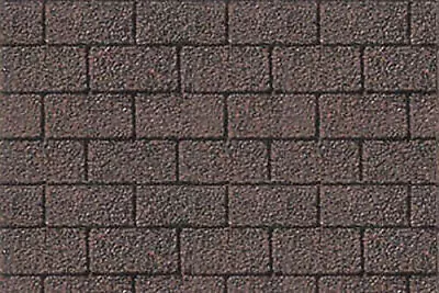 JTP Asphalt Shingle Pattern - O Scale - Model Scratch Building Plastic Sheet • $5.87