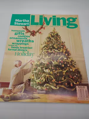 Martha Stewart Living Magazine December Holiday 1992 Recipe Cards • $30