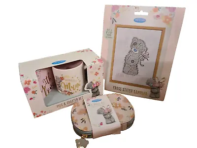 Me To You Tatty Ted Mum Mug & Coaster Sewing Kit Cross Stitch Mother's Day Gift • £22.99