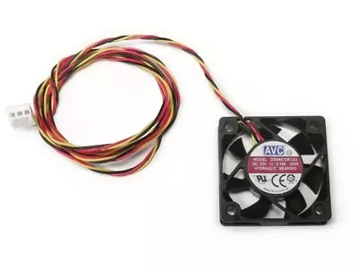 AVC DS040R12U Hydraulic Bearing 3 Pin PC Case Fan 40mm X 10mm • £6.95