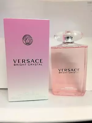 (OPEN BOX) Versace Bright Crystal Perfumed Bath And Shower Gel  6.7 Oz • $36.50