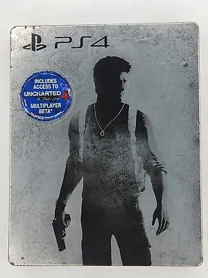 UNCHARTED THE NATHAN DRAKE COLLECTION Steelbook PS4 Playstation 4 Game • $120