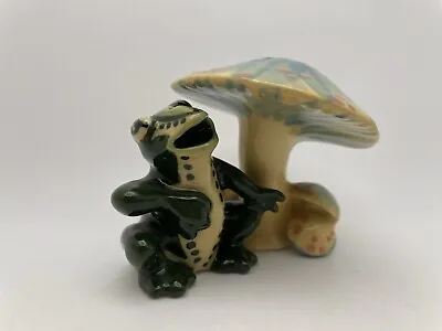 Ceramic Art Studio Singing Frog Toad Stool 1949  Shakers  M 5 • $27