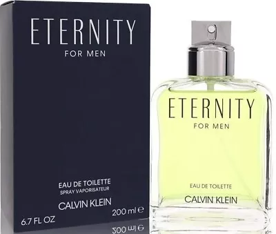 Eternity For Men By Calvin Klein Cologne EDT 6.7 / 6.8 Oz New In Box • $41.97