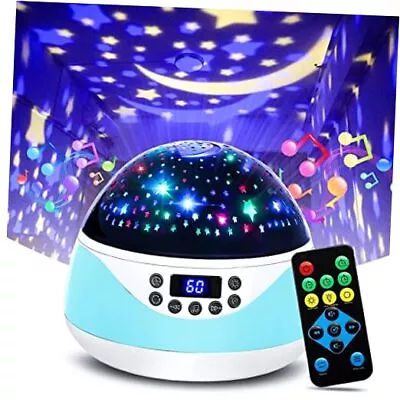 Night Lights Projector For Kids With Timer & Music Sound Machine Light Green • $44.04