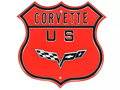 Corvette C6 US Route Sign • $66.25
