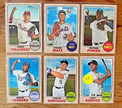 2017 Topps Heritage Short Print SP’s - Complete Your Set Combined Shipping • $1.25