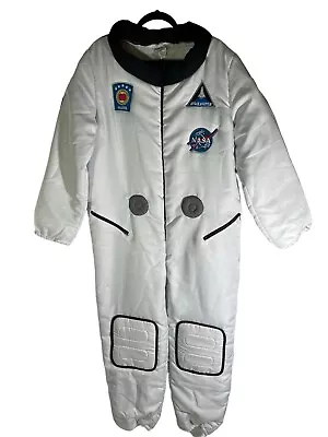 Astronaut Costume Adult Medium Padded White Jumpsuit NASA Space Shuttle Mars New • $28.88