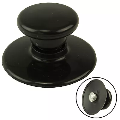 £13.87 • Buy Lid Knob + Safety Skirt For MEYER Cookware Saucepan Bakeware Set - Black