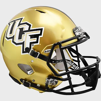 CENTRAL FLORIDA GOLDEN KNIGHTS NCAA Riddell SPEED Authentic Football Helmet • $283.99