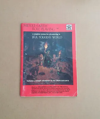 £35 • Buy ICE MERP 1st Edition Middle Earth Role Playing Rulebook 1984