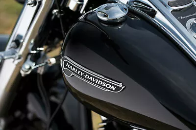 $224.22 • Buy Harley Road King Softail Dyna Touring V Rod Gas Fuel Tank Emblems Freewheeler