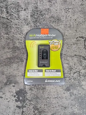 NEW IOGEAR WiFi Finder Hot Spot Finder GWF001 Pocket Keychain Compact SEALED • $11.86