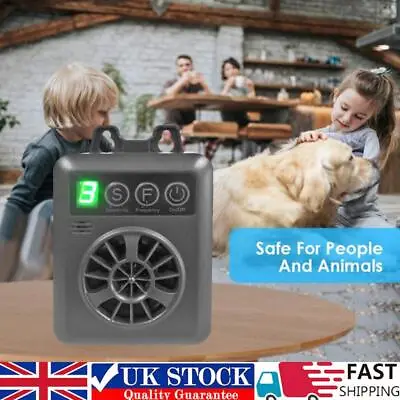 Ultrasonic Pet Anti-Barking Device Dog Bark Control Stop Repeller Silencer Tool • £15.89