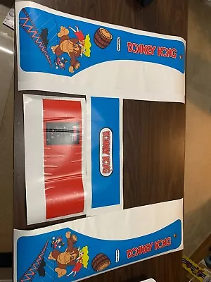 Arcade1Up Partycade Decal Kit - Donkey Kong Skin For Party Cade Unit Arcade 1Up • $50