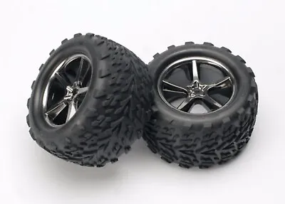Traxxas 5374A Tires & Wheels Assembled Glued E-Revo Summit • $34.95