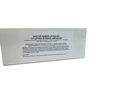 Babor Doctor Lifting Rx Lifting Bi-Phase 24 Ampoules Prof   • $110.75