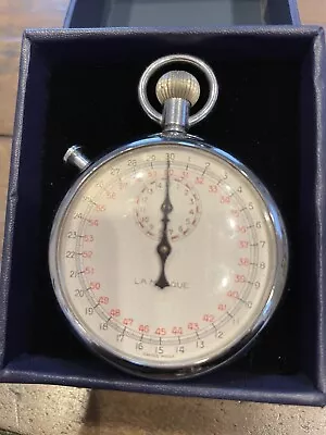 Vintage Swiss-Made  La Marque Stainless Steel Mechanical Stopwatch • $33.99