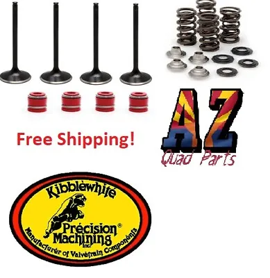 Honda TRX400EX TRX 400EX Kibblewhite Head Intake & Exhaust Valves Seals Springs • $224.51