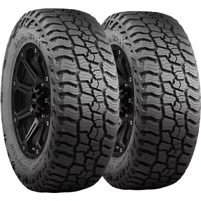 (QTY 2) 275/55R20 Mickey Thompson Baja Boss A/T 117T XL Black Wall Tires • $559.98