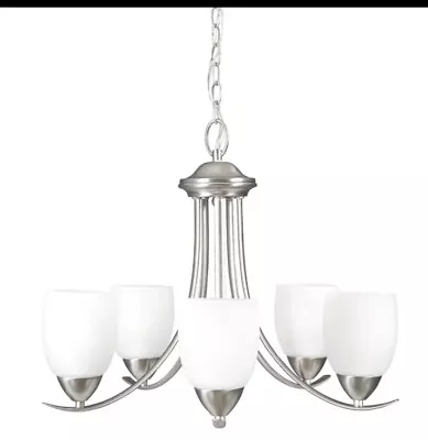 Yosemite Home Decor Mirror Lake 5 Lights Chandelier In Brush Nickel • $125