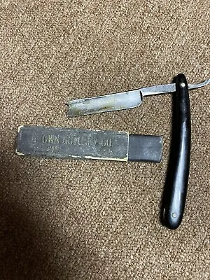 W.h. Morley & Sons Clover Brand Germany Hollow Ground Straight Razor • $15