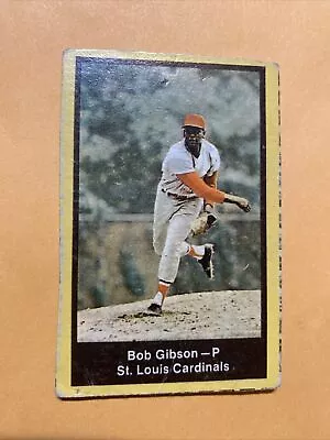 1969 Nabisco Team Flakes Bob Gibson St. Louis Cardinals  • $20