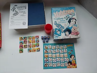 Yahtzee Jr. The DISNEY EDITION Dice Game Missing 1 Tile - Not Complete  • $7.50