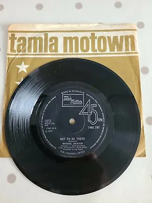 Michael Jackson TMG 797  Got To Be There  1971 Uk Tamla Motown 7  45rpm • £2.99