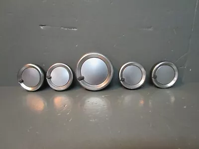 Maytag Top Load Washer 5 Piece Knob Set Silver & Gray  W10558463 W10562155 ASMN • $12.50