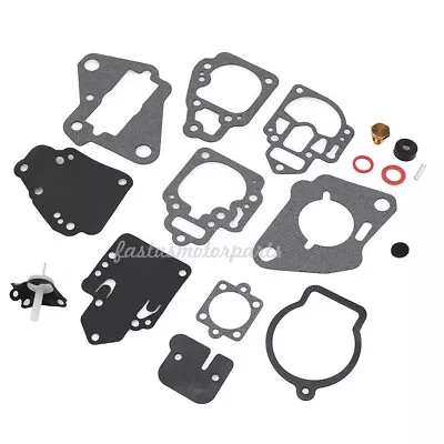 For Mercury 6-25HP 1395-97611 18-7212 Outboard Carburetor Carb Rebuild Kit • $11.96