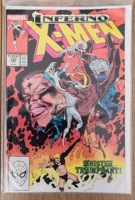 £3 • Buy Uncanny X-Men #243. Inferno. Sinister. 