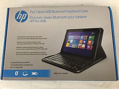  K8P76AA#ABA - Hp Pro Tablet 408 Bluetooth Keyboard & Folio Case US • $23.03