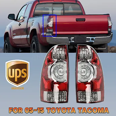 Pair LED Tail Lights Brake Lamps Left & Right Fits For 2005-2015 Toyota Tacoma • $47.49