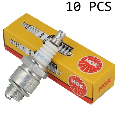 Box Of 10 NGK Spark Plug BR2LM Fits Many BRIGGS & STRATTON Engines • £22.56