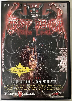 Crusty Demons Nine Lives Flesh Gear (DVD 2003) Flesh Wound Films Pre-owned • $5.75