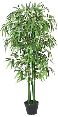 Large Artificial Tree Indoor Home House Plant 120cm 4' 4ft Tall In Pot • £46.95