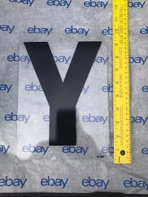8 Inch Zip Letters Changeable Outdoor Signage Marquee Letters Letter Y • $8