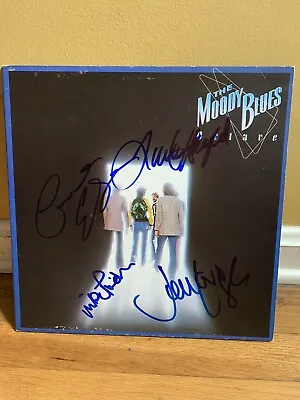 Moody Blues Signed Vinyl X4 Octave Lp Justin Hayward Lodge Graeme Edge Proof • $499.99