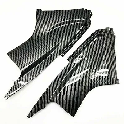 $47.43 • Buy Side Air Duct Cover Fairing Insert Part For Yamaha YZF R6 2003-2005 Carbon Fiber
