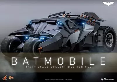 HOT TOYS MMS596 Batmobile Tumbler 1/6TH Scale Collectible Vehicle Brand New • $895.50