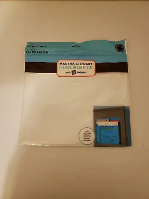 New - Martha Stewart Home Office - Wall Pocket - 12  X 10.25  - White - 2011 • $19.87