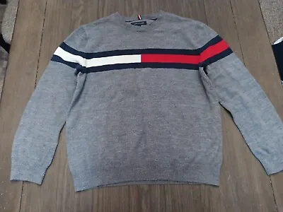 Tommy Hilfiger Sweater Men's Size L Large Gray • $9.99