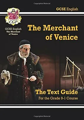 Grade 9-1 GCSE English Shakespeare Text Guide - The Merchant Of Venice (CGP GC • £2.86