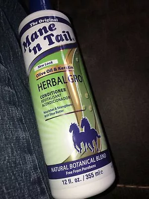 Mane 'n Tail Herbal Gro- Conditioner Reduces Breakage 12 Fl Oz • $12.10