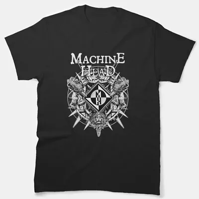 SALE! Tour-machine-head-heavy-metal-logo-music-band T-Shirt Graphic Shirt S-5XL • $21.99
