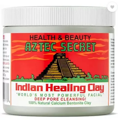$25.42 • Buy Aztec Secret Indian Healing Clay Deep Pore Cleansing Facial Mask  (453 G)